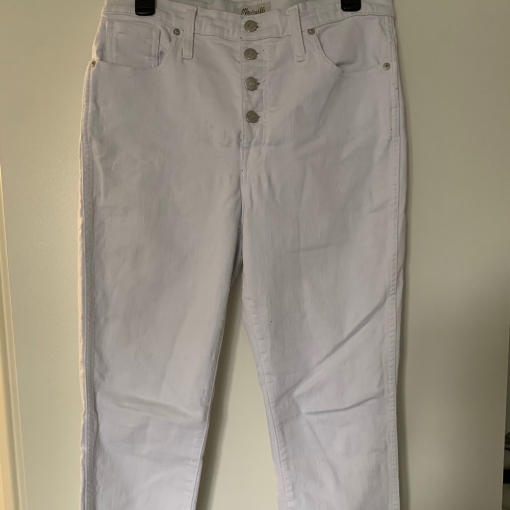 Madewell High Rise Crop Denim